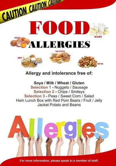 Allergy care at Funtastic Play Centre Caerphilly